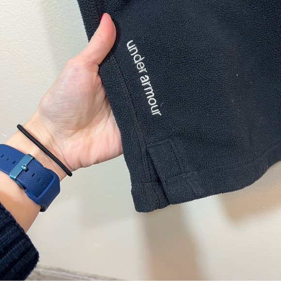 Under Armour Women’s Black Fleece Sweatpants Medium Base Layer - Picture 6 of 10